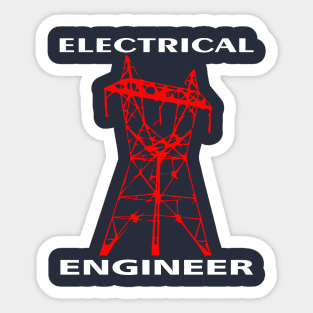 electrical engineer electricity engineering Sticker